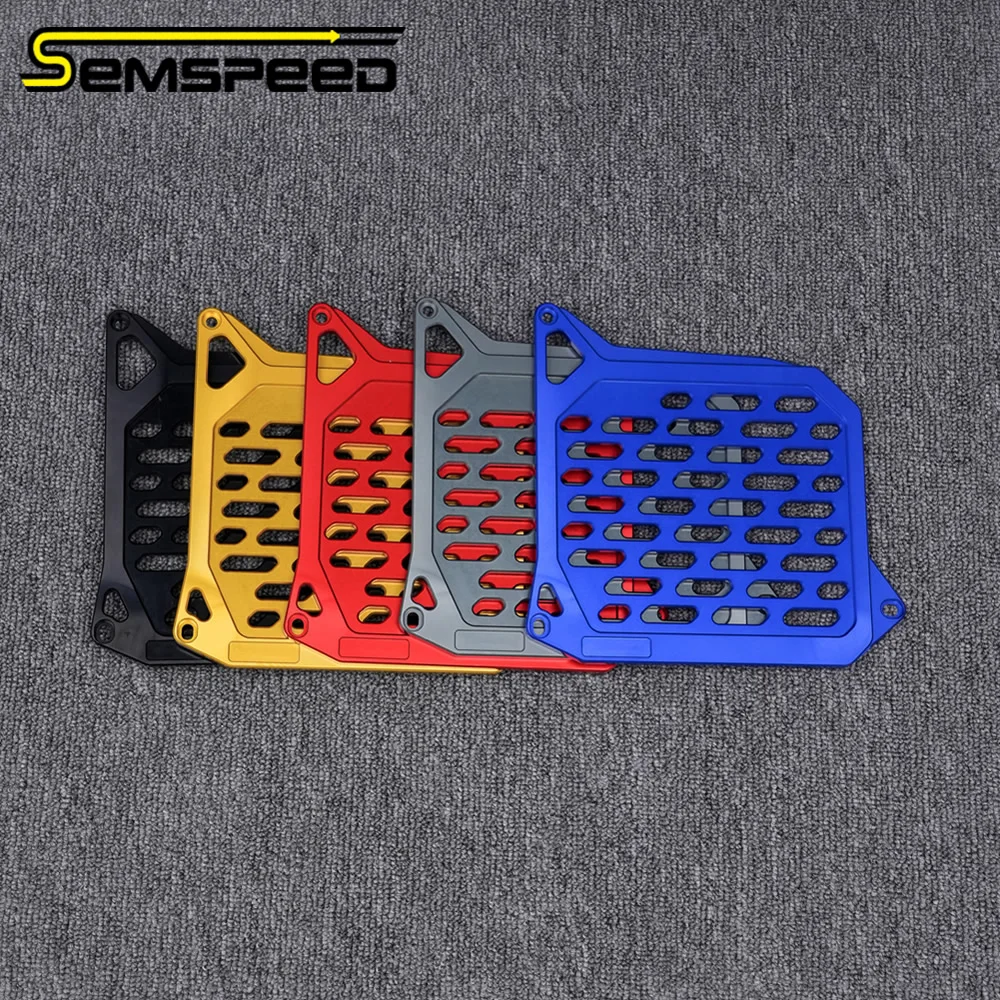 SEMSPEED Motorrad CNC Aluminium Kühlergrill für Yamaha NMAX NVX 125 155 160 V2 V3 Standard 2021-2026 – Detail 5