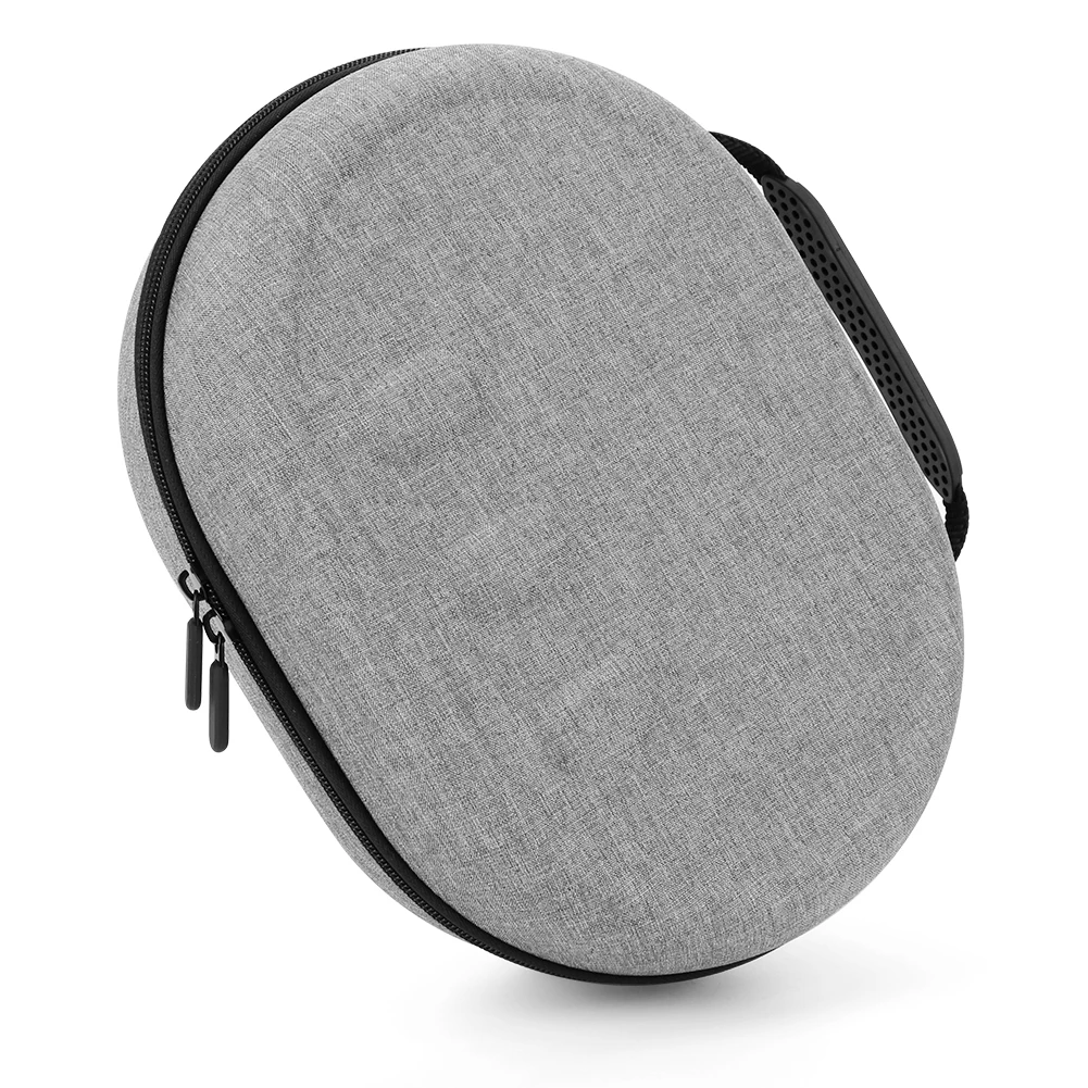 حقيبة تخزين محمولة لسماعة رأس ميتا كويست 3 ، حافظة قشرة صلبة من إيفا للصدمات ، منظم مضاد للخدش ، تقسيم بشبكة