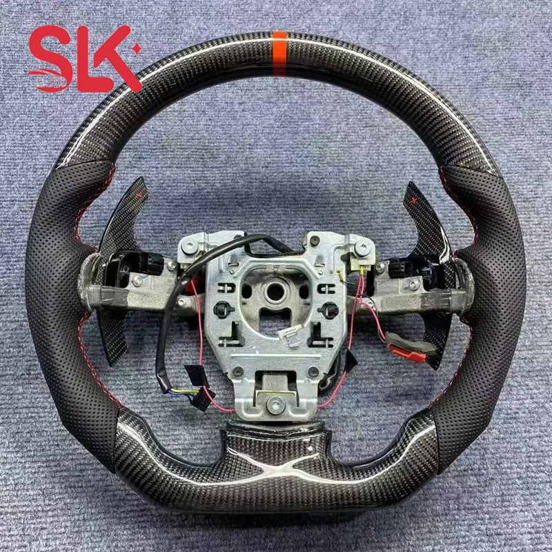 

For Chevrolet Corvette C6 Carbon Fiber Sports Steering Wheel Modification