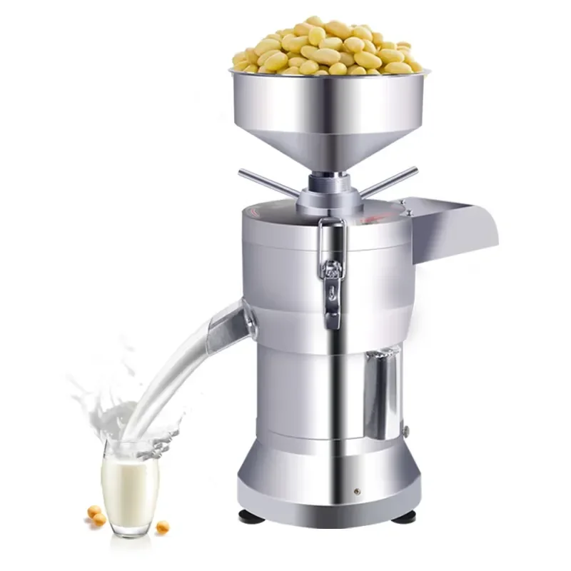 High Power Commercial Soy Milk Machine, Automatic Residue Slurry Separation No Dreg Grinder for Breakfast Store
