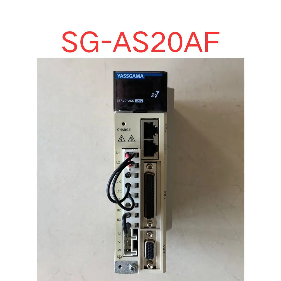 used SG-AS20AF servo driver 1KW test OK Fast shipping