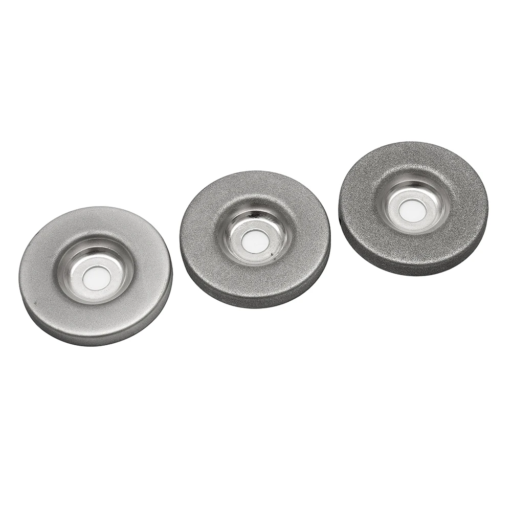 3Pcs 56mm Diamond Grinding Wheel 180/360/600 Grit Sanding Disc For Grinding Machine Grinder Sharpening Accessories