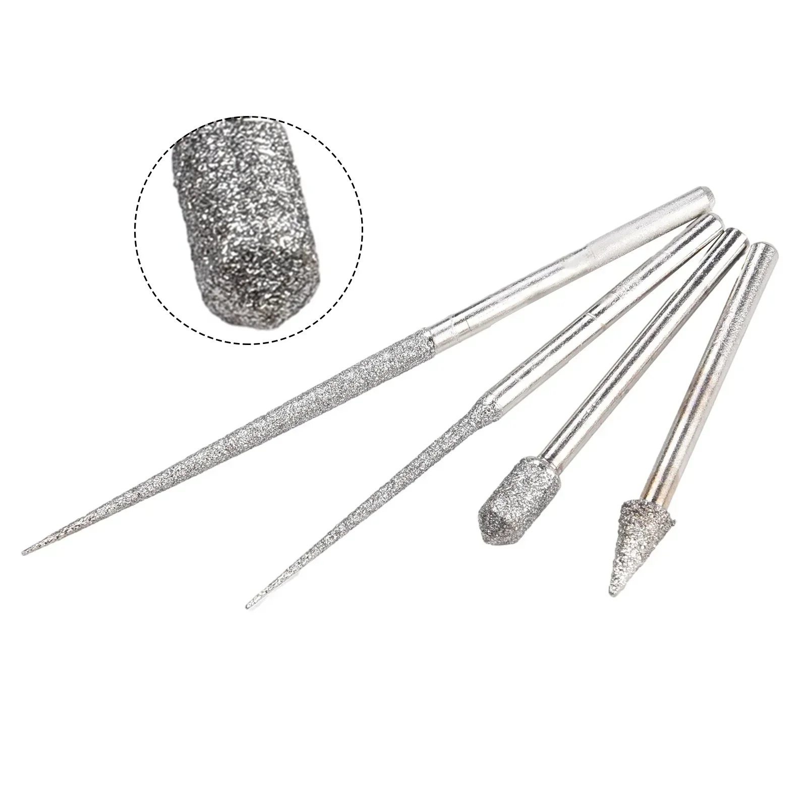 Carving Needle Needle Factory Diamond Electroplating Durable In Use Engraving Drilling Hardness Hand Drill High Quality