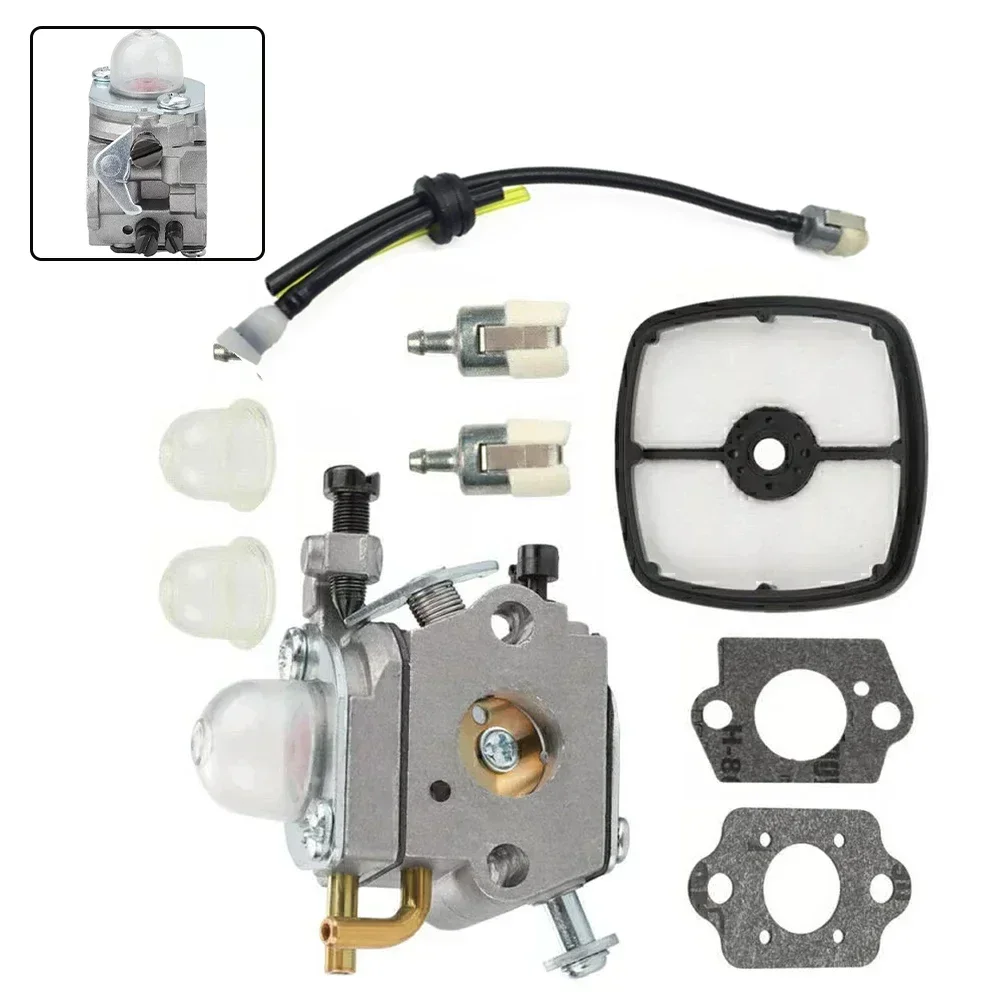 1 ensemble Carburateur Kit Pour C1U-K42 Pour Echo PB200 PB1000 PB2100 PB-2155 Souffleur ES-2100 Broyeur cuir chevelu Débris Souffleur Remplacer Partie