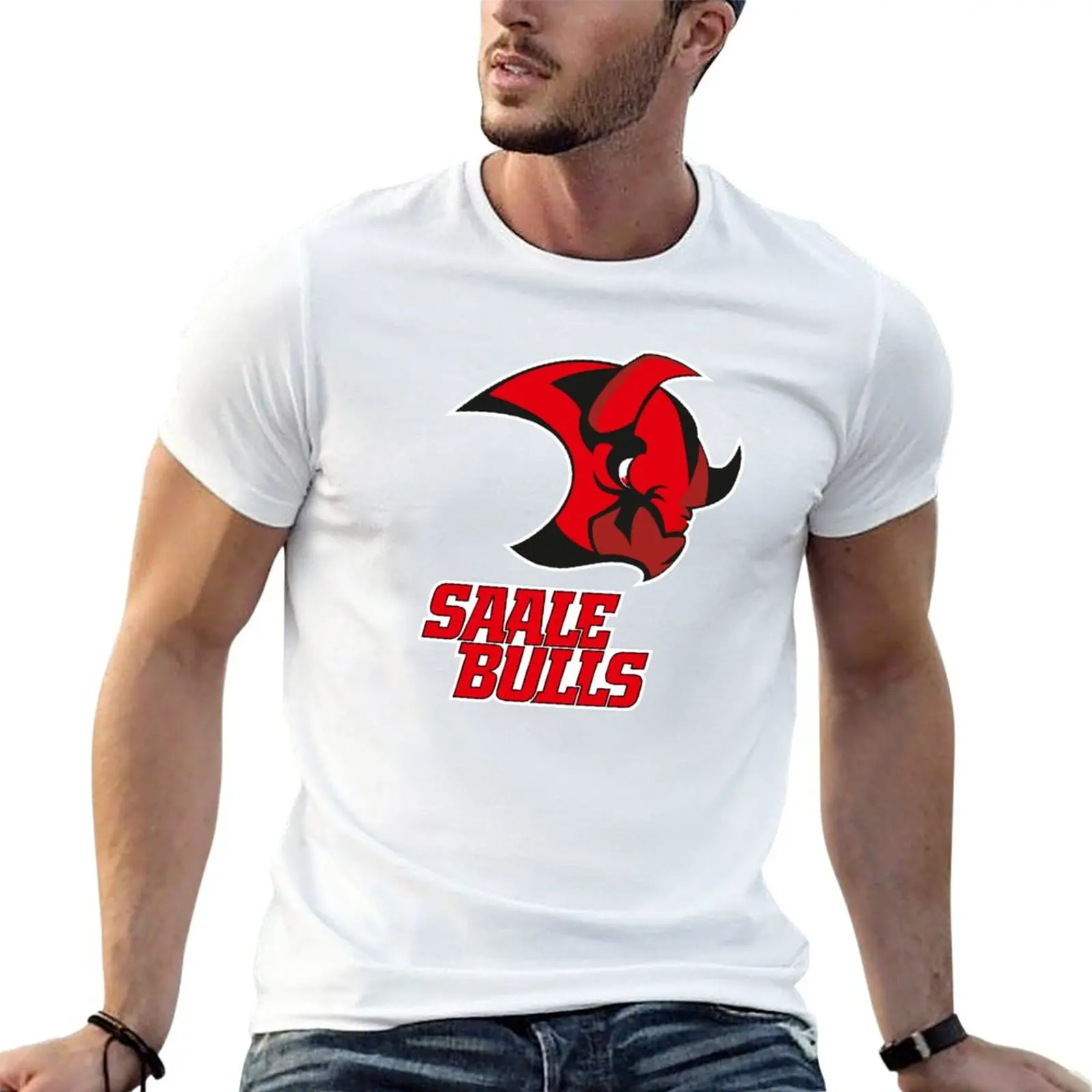 Saale Bulls Halle T-Shirt Aesthetic clothing tops sweat shirt custom t shirts design your own mens t shirts casual stylish
