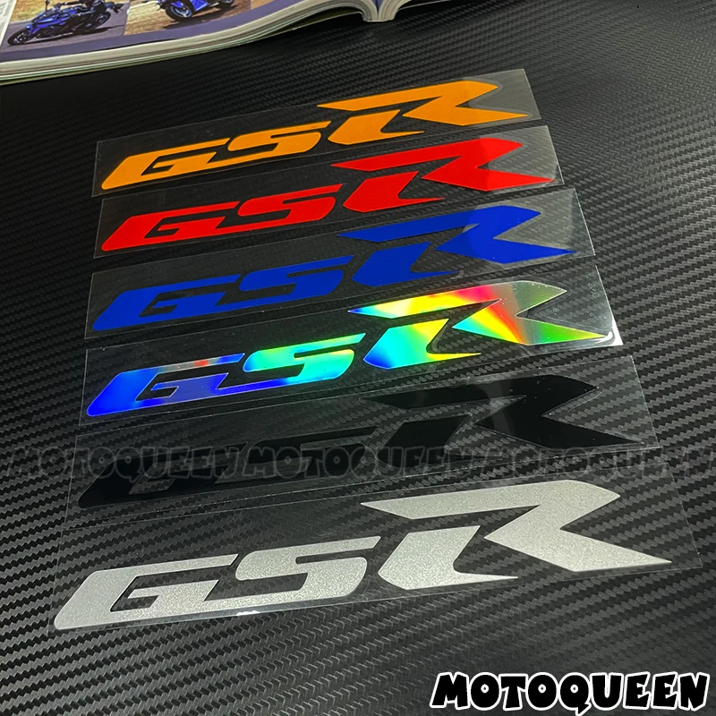 For GSR 250 400 600 750 1000 2X Motorcycle Body Shell Wheels Fairing Helmet Tank Pad Side Logo Decor Reflective Decals Stickers