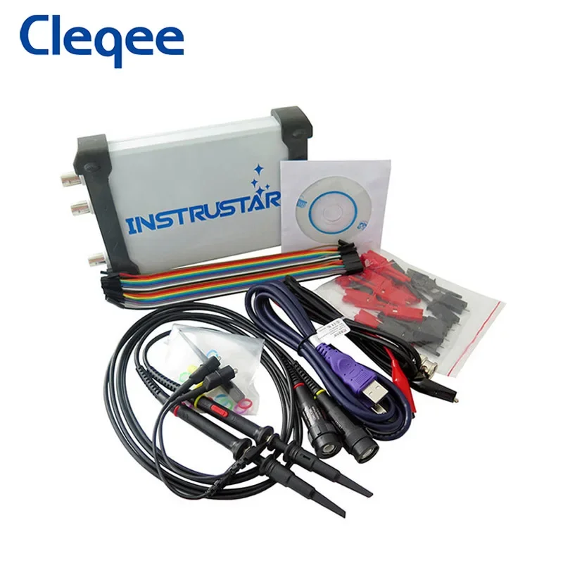 

ISDS205X Virtual PC USB oscilloscope DDS signal and logic analyzer 2CH 20 MHz bandwidth 48MSa / s 8bit ADC FFT analyzer