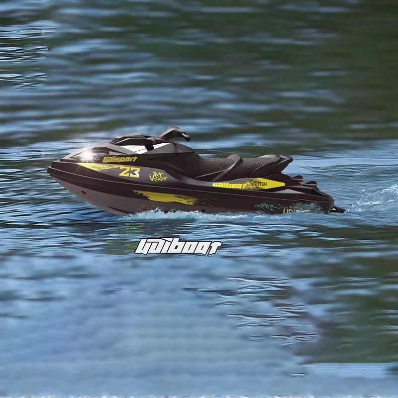 

UDIRC UDI023 PRO 2.4G RTR water-cooled light brushless high-speed turbojet remote control speedboat.