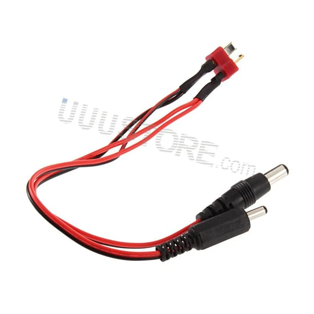 Power supply Y line 5.5 + 3.5 T Plug DC Cable connect Lipo battery and Monitor and Boscam 5.8G 5.8Ghz Receiver for FPV Aerial