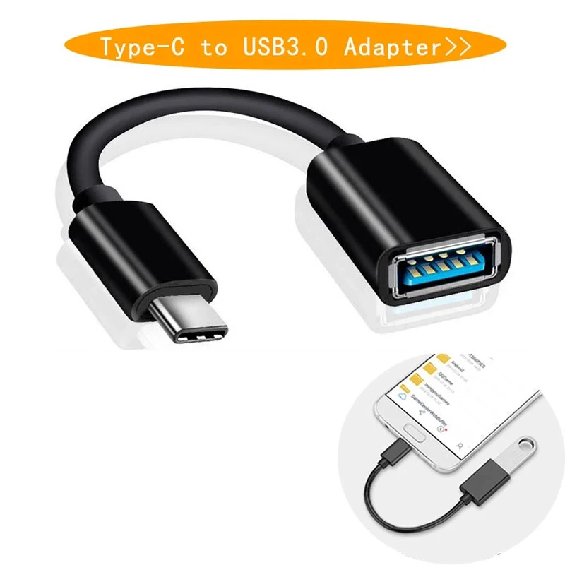 

USB OTG Adapter Cable USB 3.0 Type C Male To USB A Female Usb OTG Data Cord Adapter For Mobile Phones Universal USB C Interface