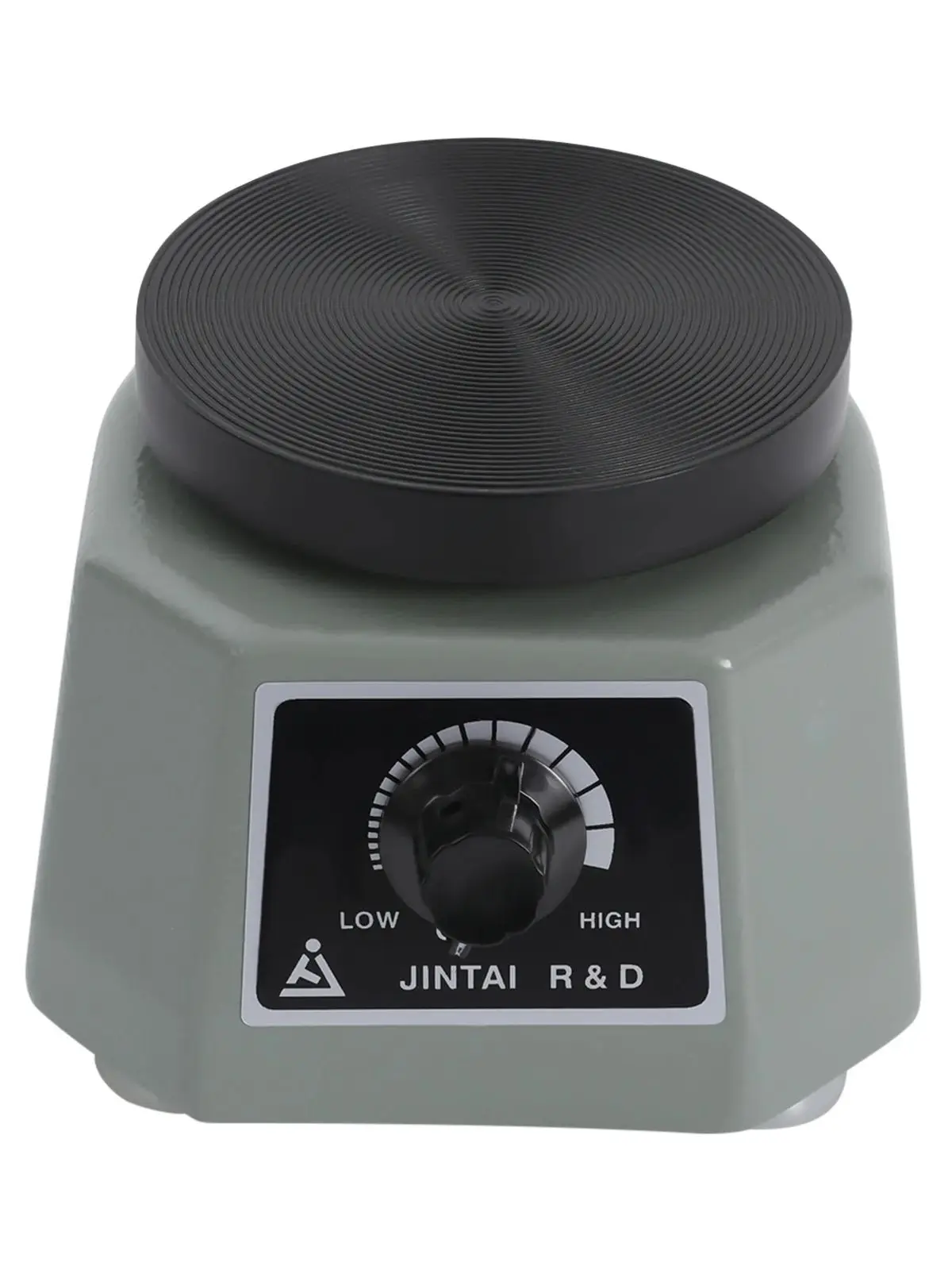 10 cm ronde tandheelkundige vibrator, variabele snelheid Lab Shaker oscillator vibrerende machine voor het mengen van gips/gips gieten modellen 100 W - afbeelding 2
