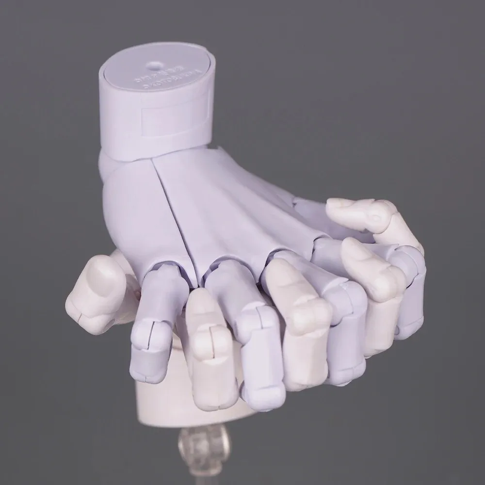 1:2 Scale Human Hand Model Mini Size Movable Joints Palm Model Twisted Egg Design With Posable Fingers Movable Finger Joints view 4