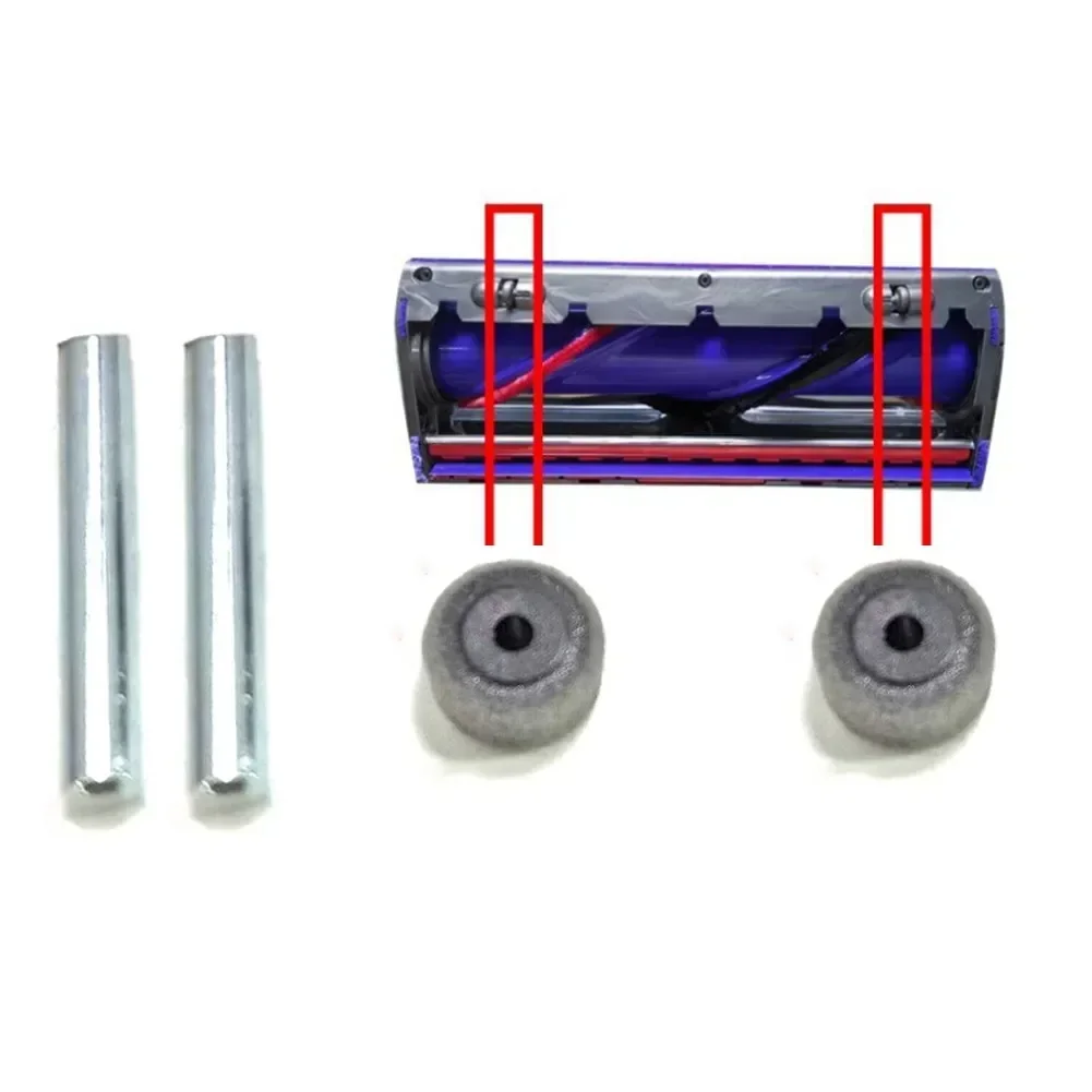 Axles And Rollers (little Wheels) For DYSON Powerheads (motorized Heads) Replacement Spare Parts Accessories Vacuum Cleaner