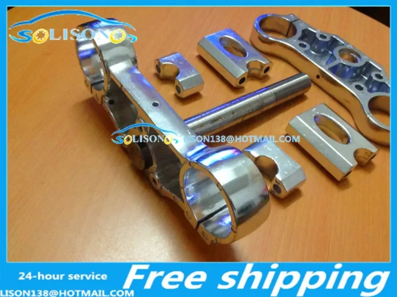 1set Motocross for Small High Saiaboluo Direction Up and Down Even Inverted Damping Plate Briquetting