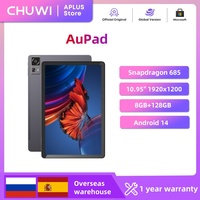 CHUWI AuPad Tablet 10.95‘‘ 8GB DDR4 128GB ROM Snapdragon 685 Tablet PC FHD IPS 2K Display 1TB Expand Triple Cameras 4G LTE/GPS