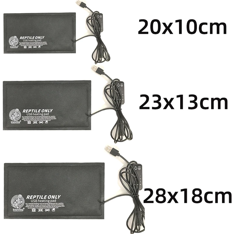 1PC 5V USB Interface Carbon Fiber Heating Pad Indoor Climbing Heater Mat with Intelligent Temperature Control 4W 7W 9W