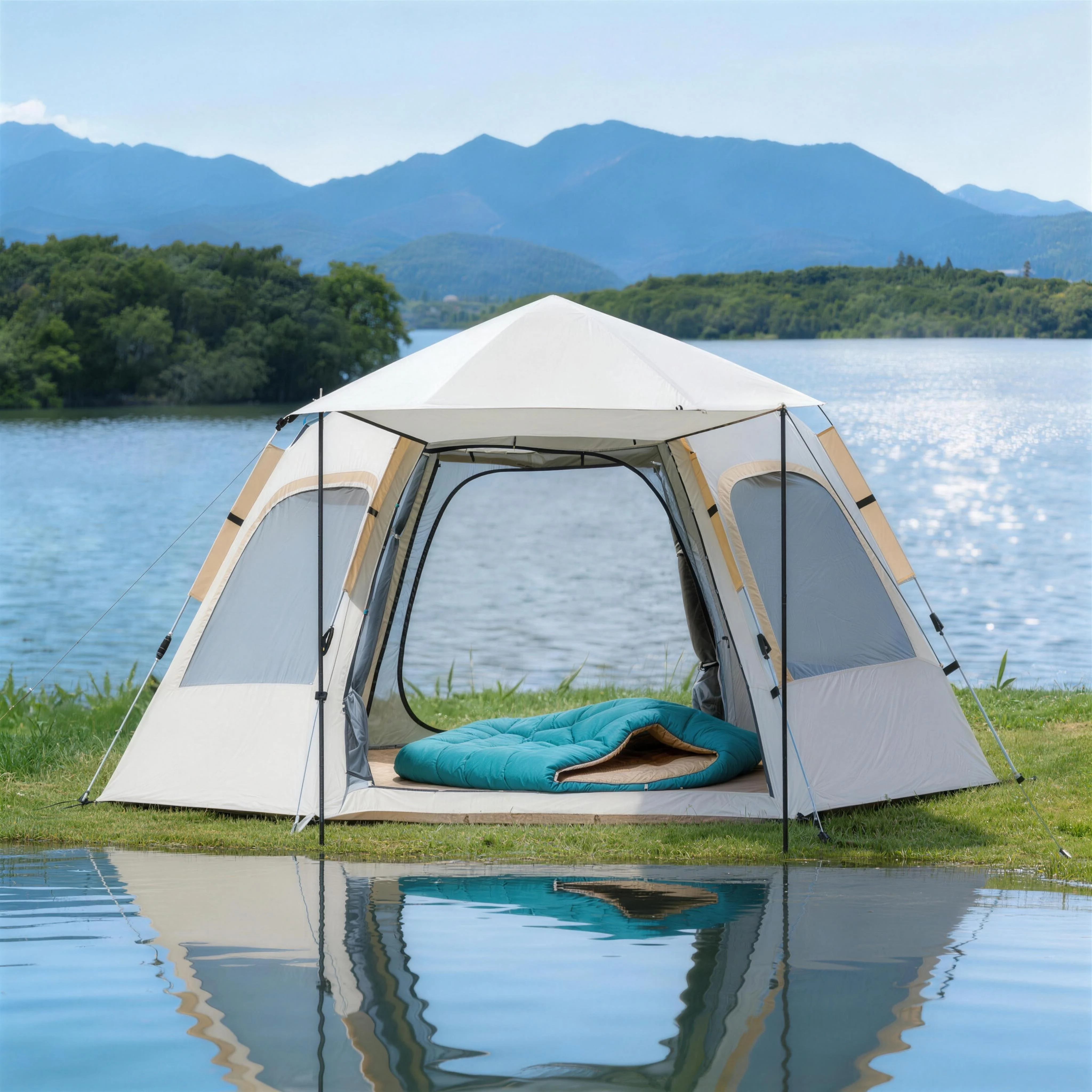 Tente hexagonale premium monoc - Outdoor Furniture Cost avis et prix