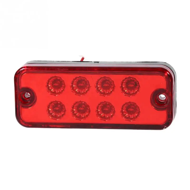 4x 8LED Car Side Marker Recovery Position Light Lamp Fit Truck Trailer Caravan