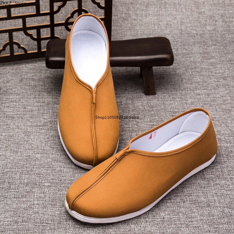 Shaolin Kung Fu Shoes Buddhist Monk Footwear Tai Chi Martial Arts Sports Sneakers