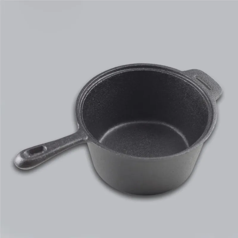 

Baby Complementary Food Milk Pot Cast Iron Soup Pot Stew Pot Iron Supplement Iron Pot Hot Milk Fryer Uncoated Non Stick PotZI221