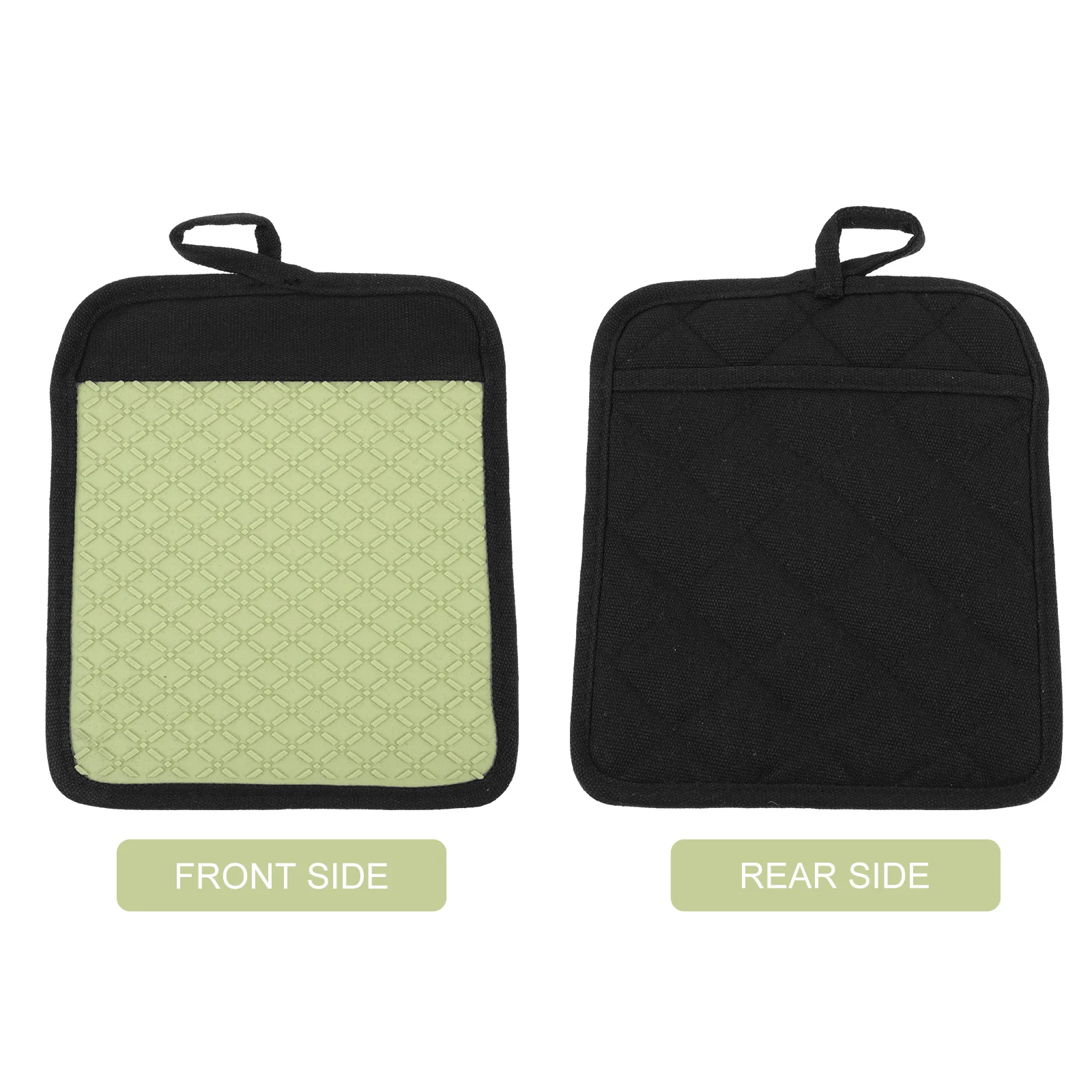 

1Pcs Silicone Glove Heat Resistant Baking Mitt for Oven Microwave Cooking Kitchen Tool with Non-Slip Grip and Hanging Loop