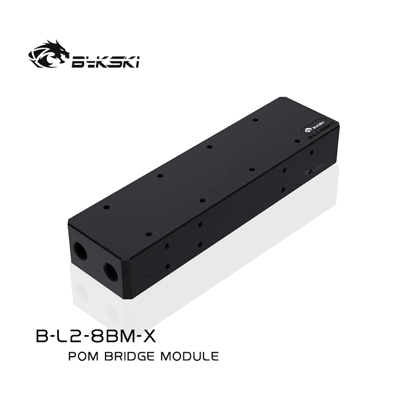 Imagem -04 - Bykski Bloco de Terminais Gpu para Computador Placa Gráfica Bloco de Resfriamento de Água Adaptador de Módulo de Ponte Conectores Pom segundo