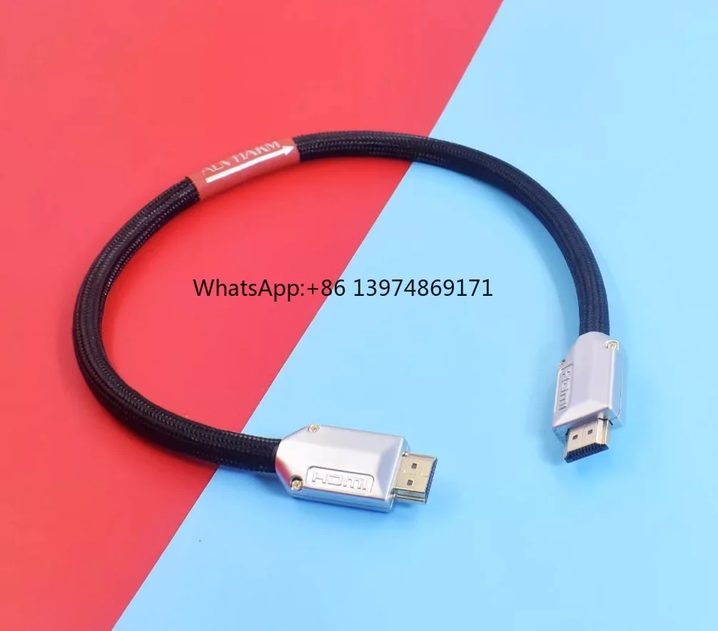 HiFi Hi-end I2S OCC Silver Plating Digital Audio Cable For I2S/IIS DSD Blu Ray DVD, Xbox, DVD GUSTARD SOUNDAWARE I2S Signal