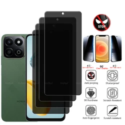 1/2/3/4Pcs For Honor X7C Glass Huawei Honor X7C Tempered Glass Protective Privacy Anti-Spy Cover Glue Screen Protector Honor X7C