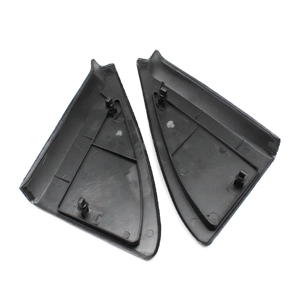 Pair 191837933 191837944 for VW MK2 Golf Jetta GTI GLI GTX Door Mirror Cover Trim Panel Mount with Clips 1985-1992 2PCS