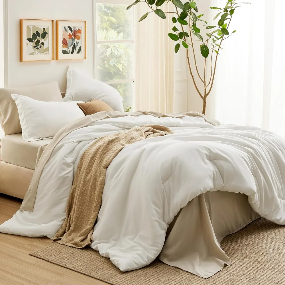 Imagem -06 - Lençol Comforter Soft Bed com Lençóis Fronhas e Shams All Season Boho Certificado para a Segurança Colcha Easy Care Pcs