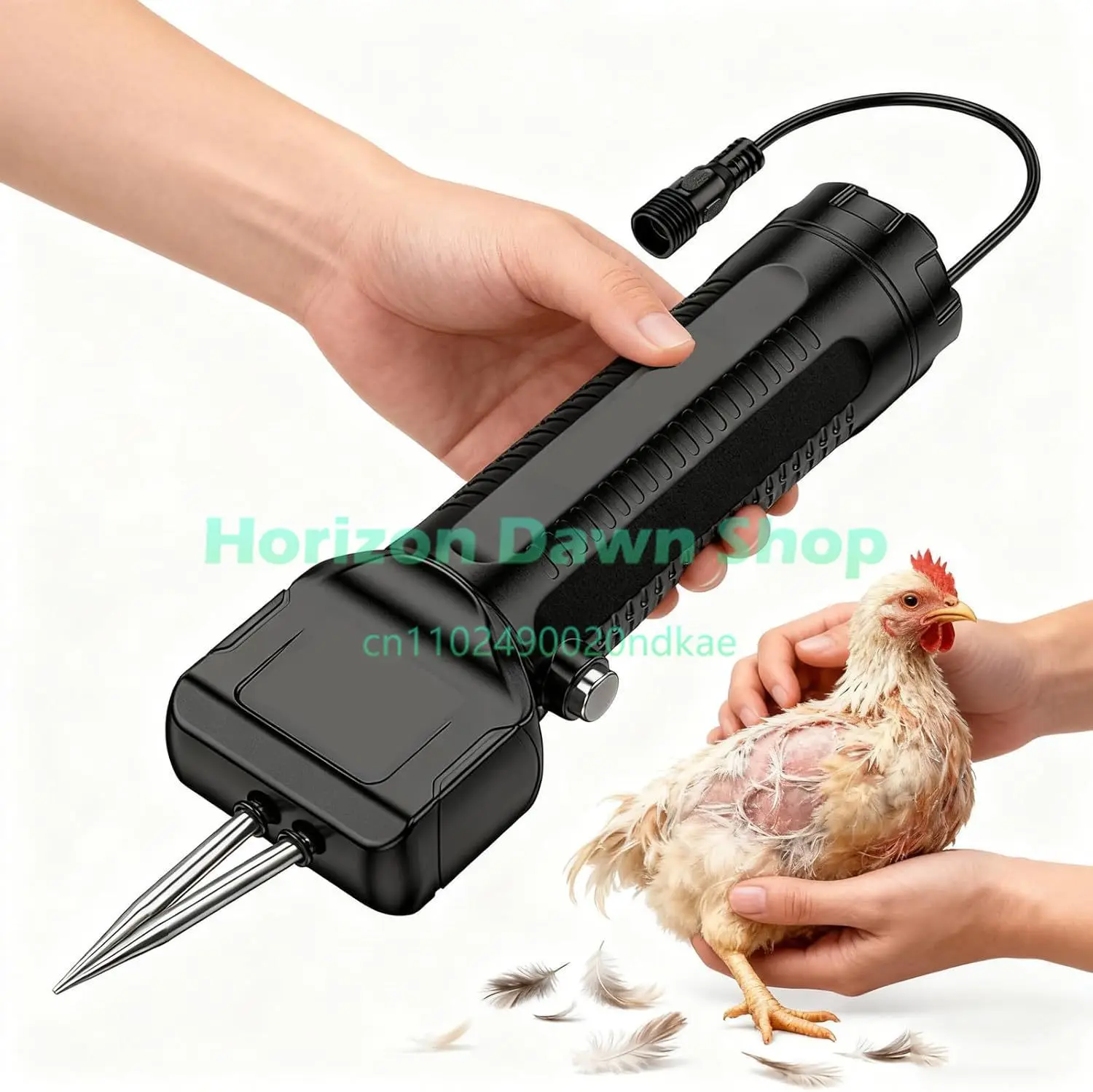 Poultry Electric Hair Removal Machine, Handheld Chicken Duck Goose Plucker, Household Feather Removal Tool