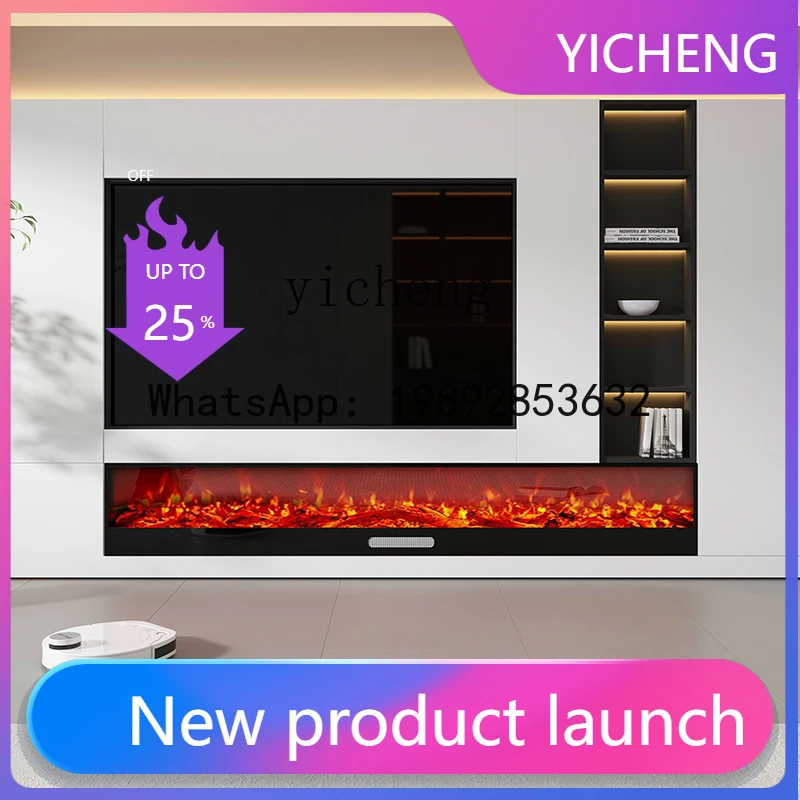 X2  High-End Electronic Fireplace Core Simulated Flame Living Room Decoration TV Cabinet Corner Villa Home Use