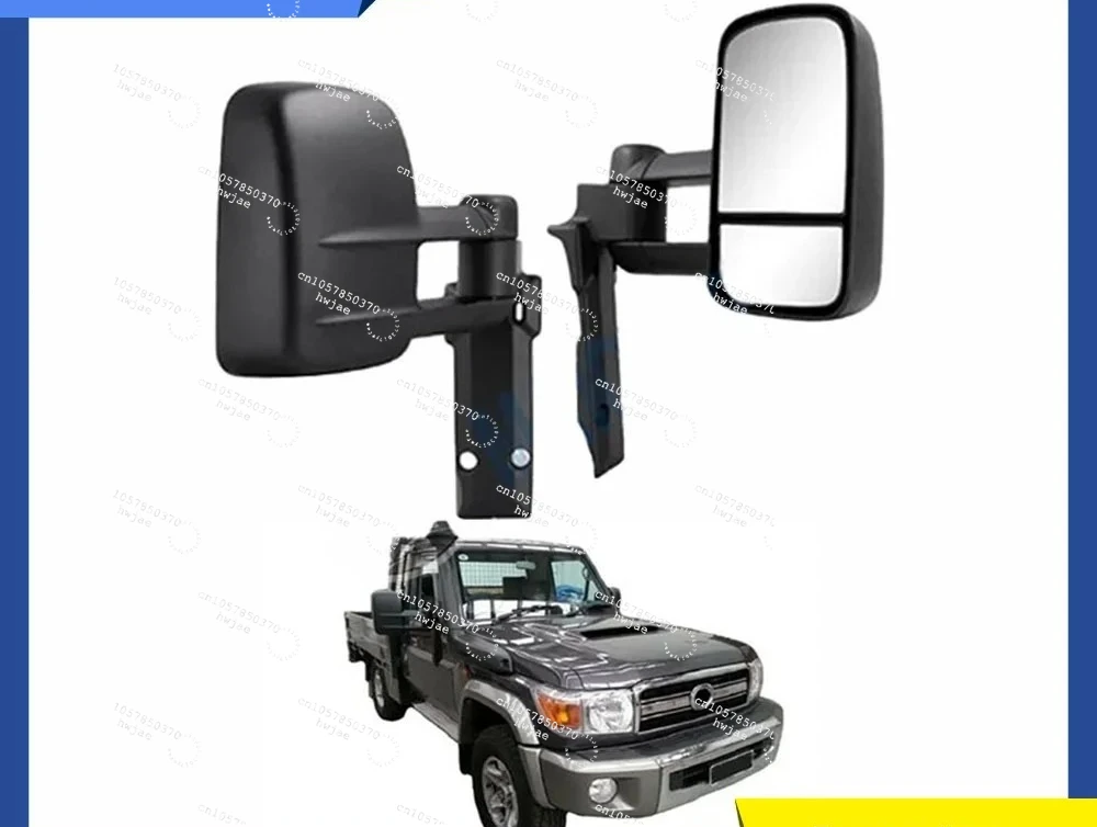 New Condition Off-Road Extended Rearview Side Mirror Assembly For LC75 76 79 HZ…