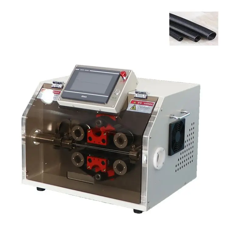 Fully automatic Medical Corrugated Tube air conditioner drain pipe Cutting Machine