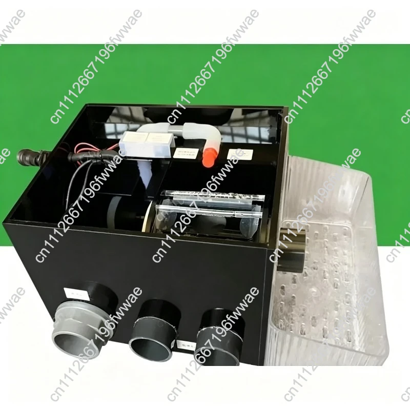 Fully automatic fish tank drum microfiltration machine sea tank small separate filter 300 mesh app controlled deep filtration