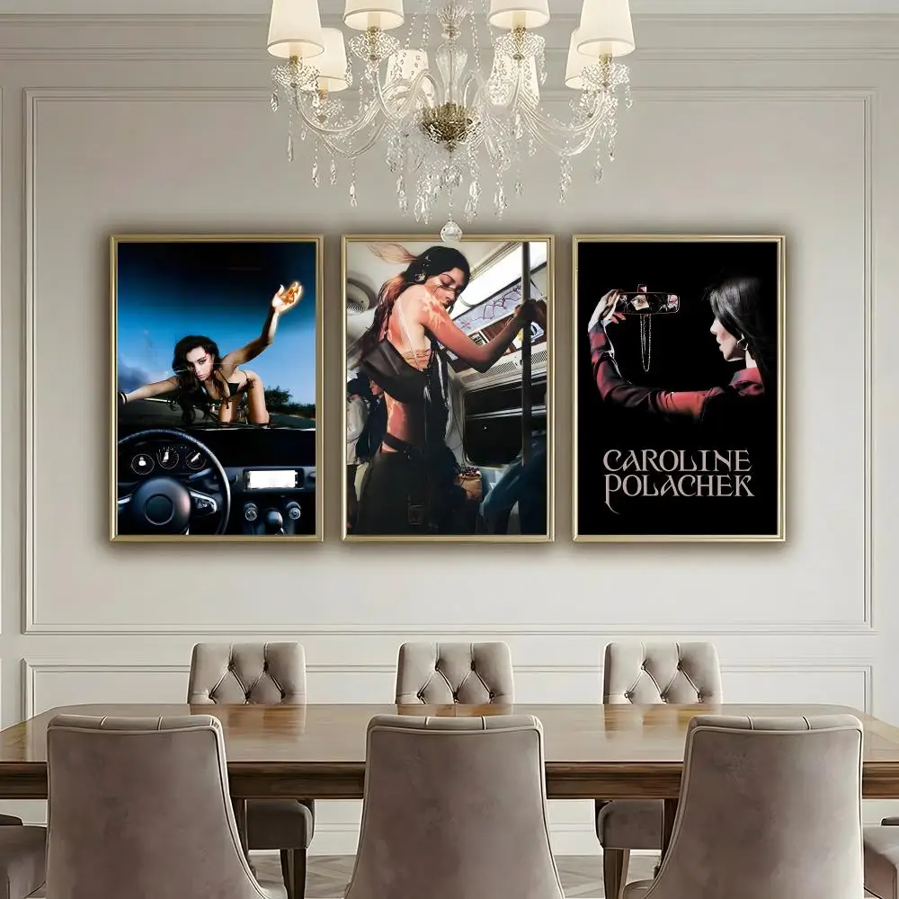 American Singer C-Caroline P-Polachek Poster HD Waterproof High-Toughness Self-Adhesive Wall Decor Universal