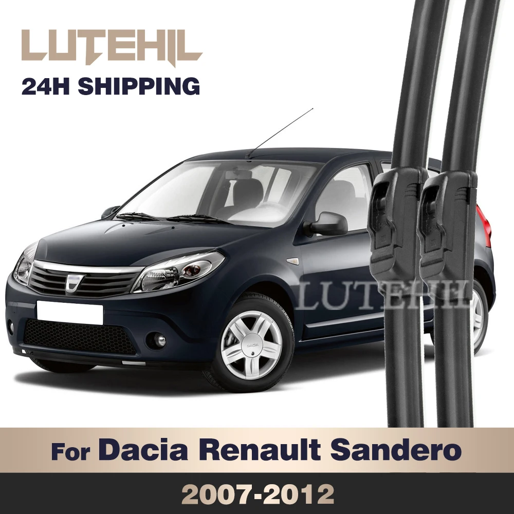 

Для Dacia Renault Sandero MK1 2007-2012 2008 2009 2010 2011 стеклоочиститель передние щетки стеклоочистителя лобовое стекло щетка 21 "+ 20"