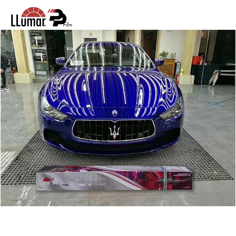 

6.5mil LLumar Crystal Clear 50ftx60in TPU PPF Paint Protection Film Hydrophobic Self Healing Anti Scratch UV Resistant Auto Body