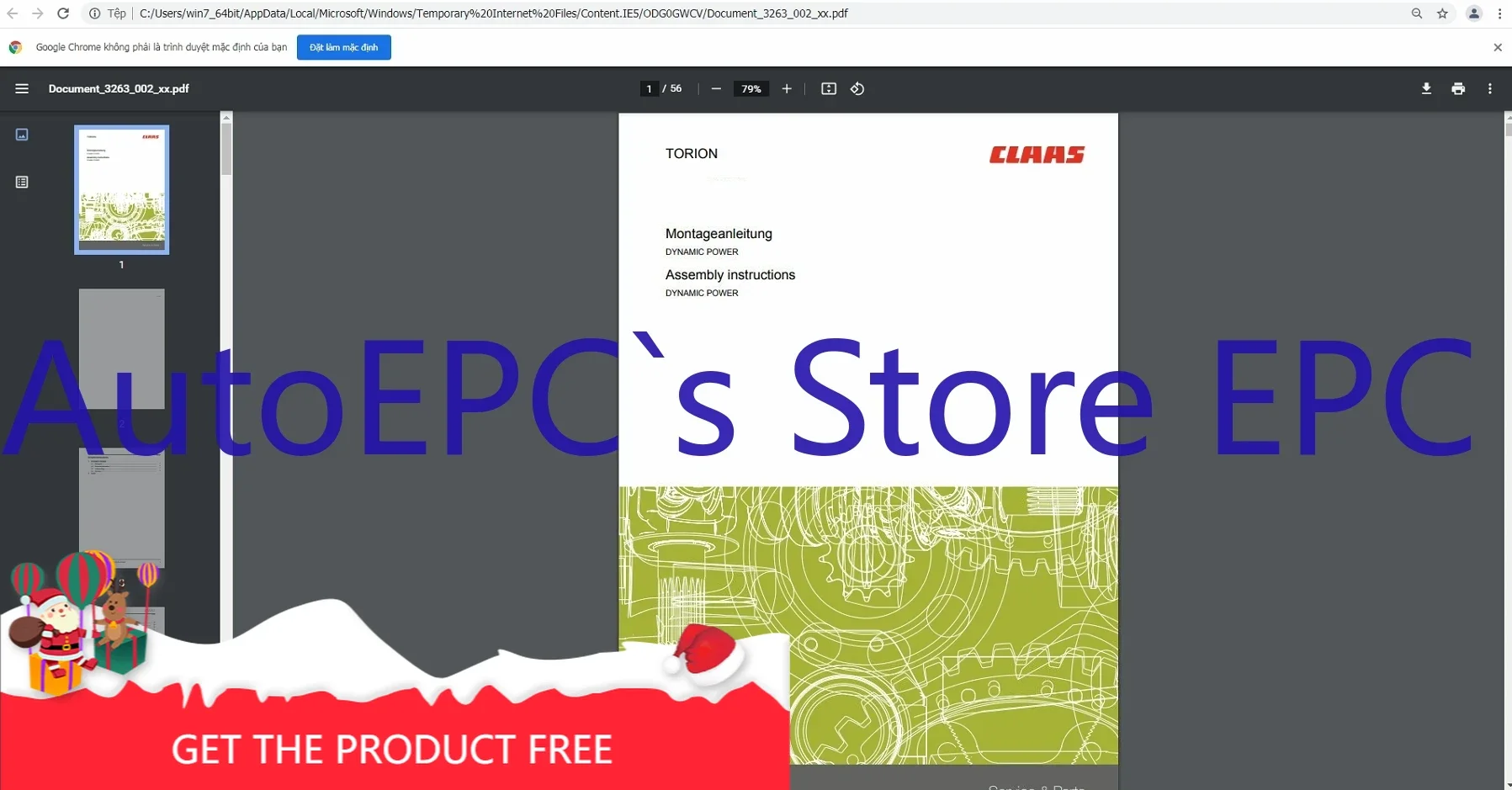 AutoEPC CLAAS WebTIC Offline Ukraina 2025 Operator Manual Repair Manual & Service Documentation DVD