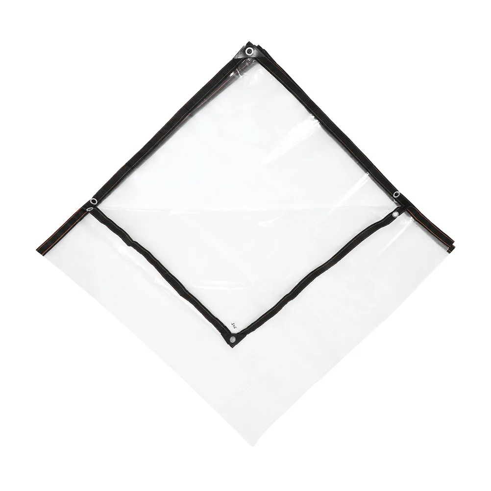 

Clear Tarp 6 Mil Thickened Waterproof Transparent Plastic Cover For Greenhouse Patio Plant Protection Heavy Duty Uv