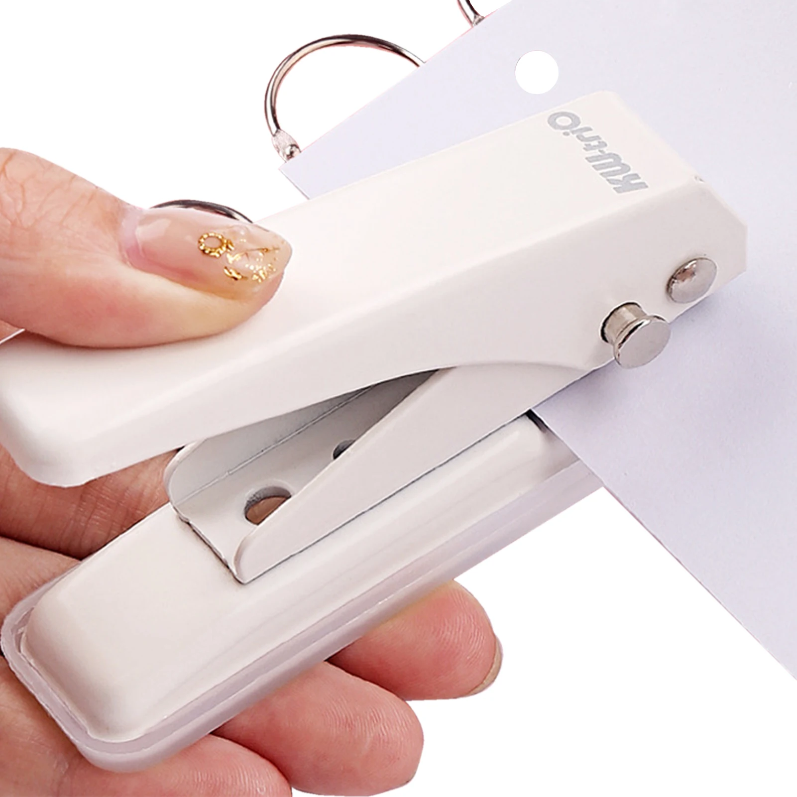 ثقب واحد ثقب الناخس للحرف اليدوية ثقب الناخس للحرف اليدوية ورقة اللوح الحرفية ورقة ومشروع الفن