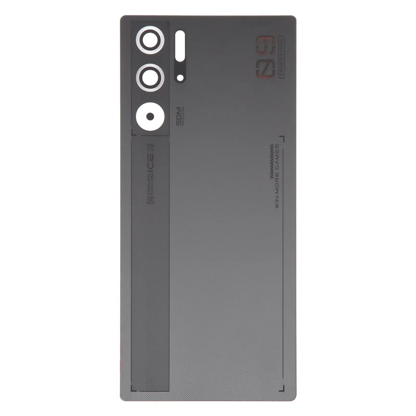 غطاء خلفي زجاجي لاستبدال أجزاء الهاتف ZTE nubia RedMagic 9 Pro #2