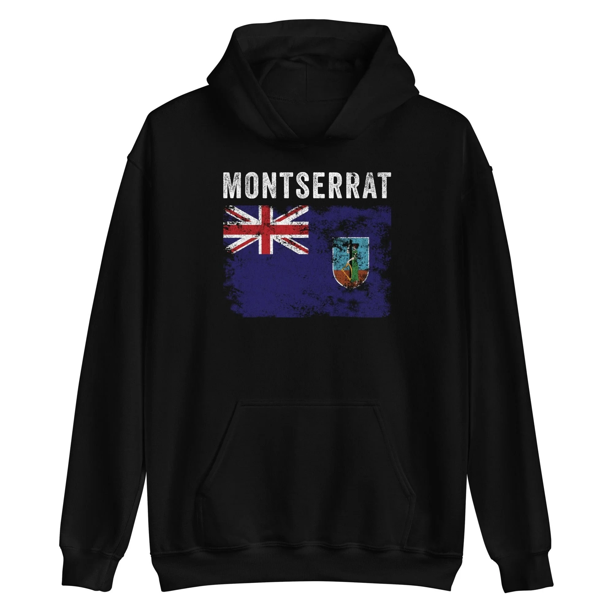 

Montserrat Flag Hoodie Men's and Women's Long Sleeve Sweatshirt Pullover Sportswear Men Clothing Y2k Tops Vintage Streetwear