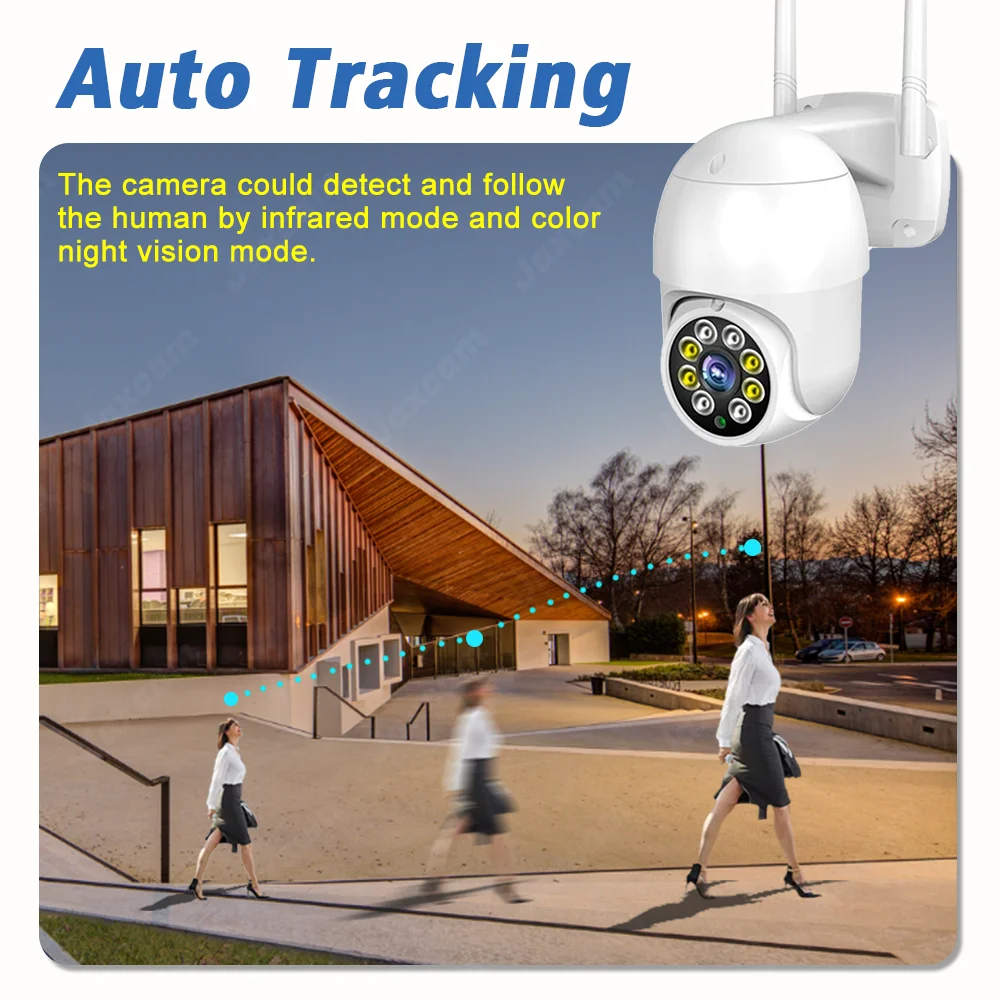 Tuya Smart  PTZ Wifi Camera 4K 8MP Outdoor Waterproof Wireless Surveillance Ai Human Detection Security Protection CCTV Camera