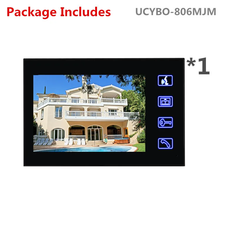 Interphone vidéo sans fil pour maison et appartement, système de visiophone avec écran LCD de 7 pouc