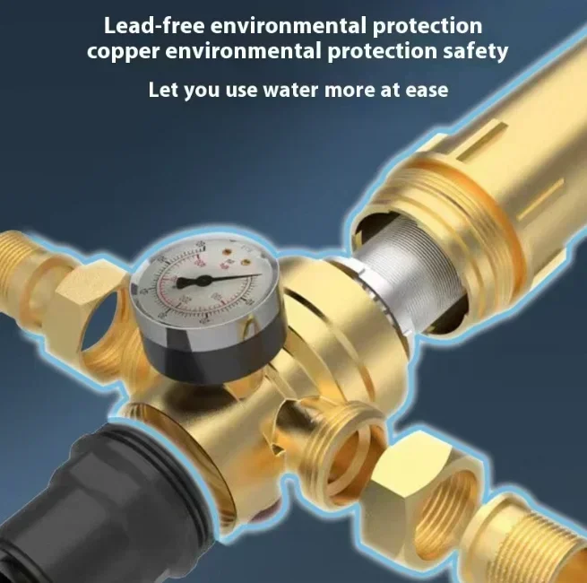 

Reliable Stainless Steel Mesh pressure reducing filter brass pressure reducing valve for Household & Outdoor