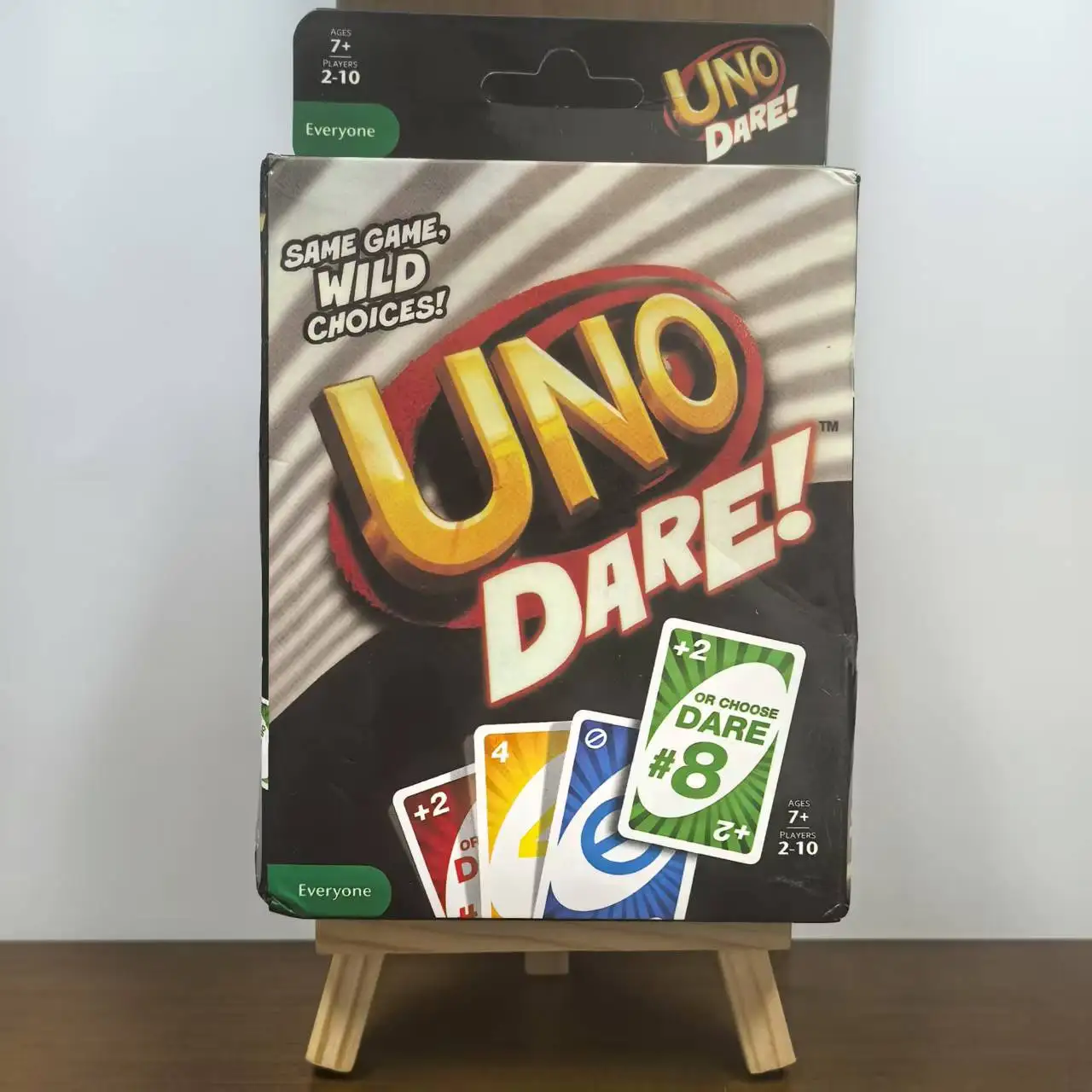 

Mattel Games UNO Dare Card Game for Families & Parties Featuring Challenging & Silly Dares from 3 Different Categories