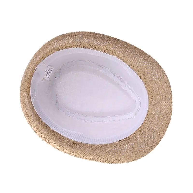 Chapeau paille pour garçon, chapeau britannique, casquette plage pour enfants, retroussé pour le soleil, printemps