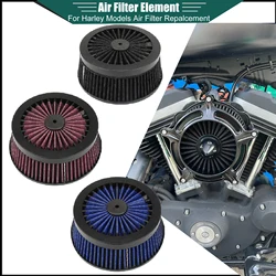 Air Filter Core Motorcycle Air Cleaner Intake Replacement Element for Harley Touring Road King Dyna Softail Sportster XL883 1200