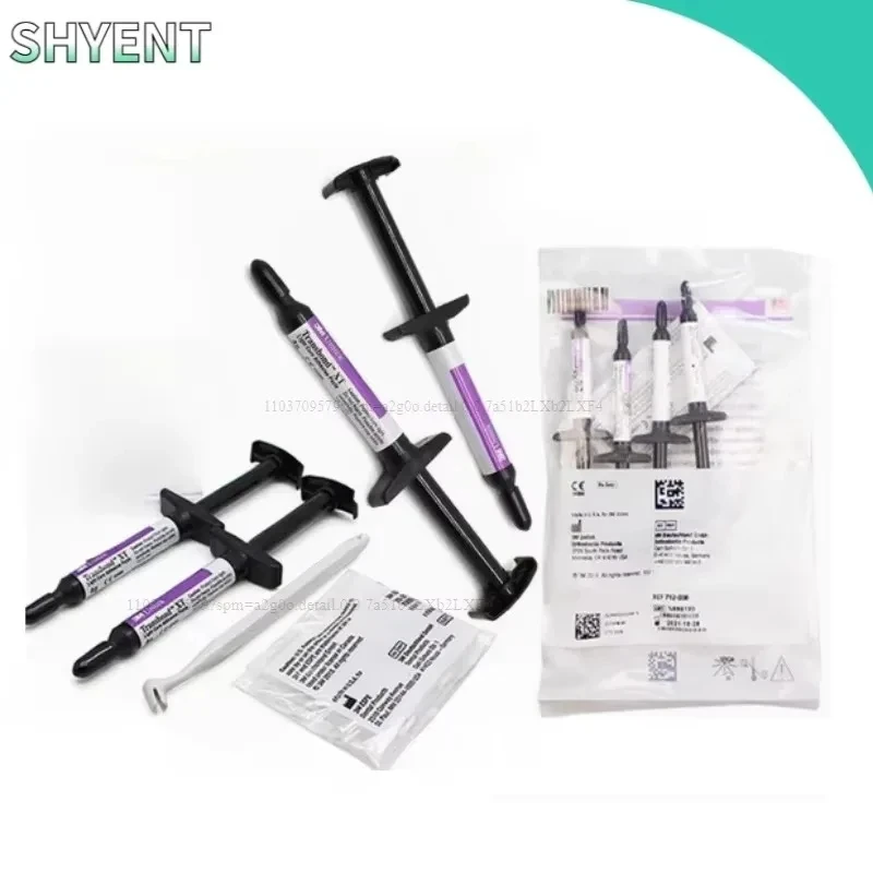 

1/4PCS Dental 3M Orthodontic Light Curing Adhesive Resin Transbond XT Type Fit for Veneer Ortho Bracket Brace Bonding Agen